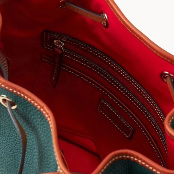 Dooney & Bourke Pebble Grain Drawstring  Bag - Picture 3 of 4